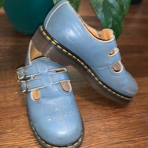 Sky blue vintage Dr. Martens